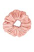 view 1 of 1 Satin Scrunchie in Powder Pink