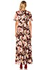view 3 of 3 Plaza Kimono Dress in Dark Sienna