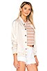 view 3 of 5 x REVOLVE Peachy Bomber in Champagne