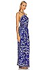 view 2 of 3 Isabelle Jumpsuit in Blue Pivoine