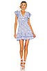 view 1 of 3 Camila Mini Dress in Blue Canary