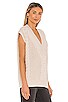 view 2 of 4 Kiran V-Neck Pullover Vest in Dove
