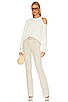 view 4 of 4 Eva Cold Shoulder Sweater in Infinity