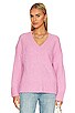 view 1 of 4 Vania V Neck Sweater in Rose