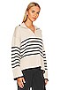 view 2 of 4 PULL KARINA in Midnight Dove Stripe