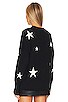 view 3 of 4 Darya No Pocket Oversized Pullover Sweater in Royal Midnight