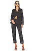 view 4 of 4 Tammy High Rise Trouser in Midnight Honor