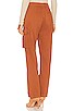 view 3 of 4 Cassie Cargo High Rise Pant in Spicy Brown