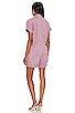 view 3 of 3 Parker Short Sleeve Romper in Lilac Dust