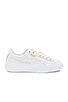 view 1 of 6 Basket Pearlized Platform in in Puma White