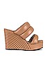 view 1 of 5 Strata Platform Sandal in Nude