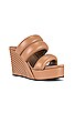 view 2 of 5 Strata Platform Sandal in Nude