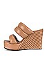 view 5 of 5 Strata Platform Sandal in Nude
