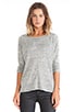 view 1 of 4 Nicole Tee in Light Grey