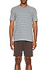 view 3 of 3 Kai Short Sleeve T-Shirt in Denim Nautical Stripe