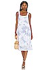 view 1 of 3 Amaya Dress in Cascade Tie Dye