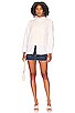 view 4 of 4 Alexis Sweater Vest in Ivory