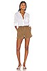 view 4 of 4 Ellis Gauze Button Down in White