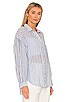 view 2 of 4 Janae Button Up Shirt in Lighthouse Stripe