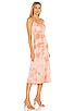 view 2 of 3 Sienna Dress in Apricot Cloudwash Tie Dye