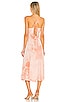 view 3 of 3 Sienna Dress in Apricot Cloudwash Tie Dye