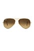 view 1 of 3 Aviator Gradient in Gold & Brown Gradient