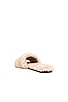 view 3 of 5 Shearling Sandal in Natural