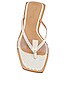 view 4 of 6 Chrissie Sandal in White