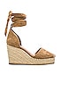 view 1 of 5 Dahlia Espadrille Wedge in Tan