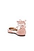 view 3 of 5 x For Love & Lemons Paloma Flat in Blush Suede