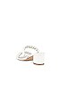 view 3 of 5 Posh Sandal in White