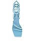 view 4 of 5 Crossed Heel in Light Blue