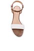 view 4 of 5 Andie Sandal in White & Taupe