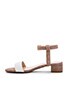 view 5 of 5 Andie Sandal in White & Taupe