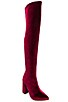 view 2 of 6 Farley Boot in Sangria Velvet