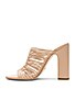 view 5 of 5 x House Of Harlow 1960 Fawn Mule in Nude