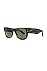 view 2 of 3 Mega Wayfarer Sunglasses in Black