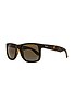 view 2 of 3 Justin 55mm Sunglasses in Havana