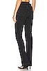view 3 of 4 70S HIGH RISE SKINNY BOOT 진 in Washed Black