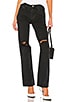 view 1 of 4 Originals High Rise Loose in Washed Black With Rips