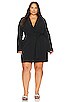 view 3 of 6 Meghan Blazer Dress in Black