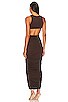 view 6 of 6 Hannah Maxi Dress in Chocolate