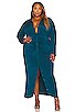 view 4 of 7 Claudia Maxi Dress in Dark Teal