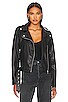 view 2 of 11 Alexa Faux Leather Moto Jacket in Black