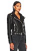 view 6 of 11 Alexa Faux Leather Moto Jacket in Black