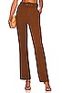 view 2 of 10 DANIELLE 팬츠 in Brown