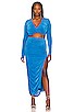 view 8 of 10 Lee Skirt in Blue