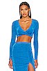 view 2 of 10 Niki Top in Blue