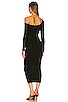 view 3 of 3 Off Shoulder Dress in Black