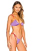 view 2 of 4 Robyn Bikini Top in Bright Lavender
